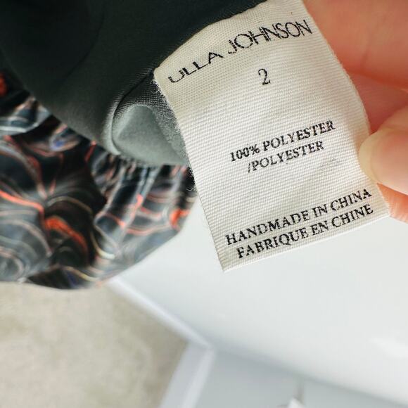 NEW Ulla Johnson Gwen dress in Obsidian Size 2 - Picture 9 of 13